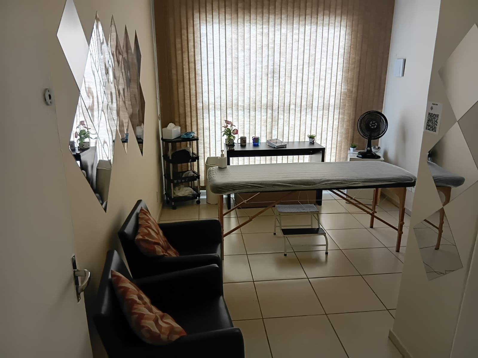 Nosso espaço de massagem principal